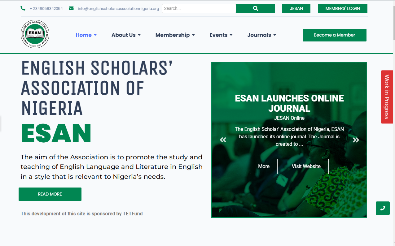 ESAN Launches New Website